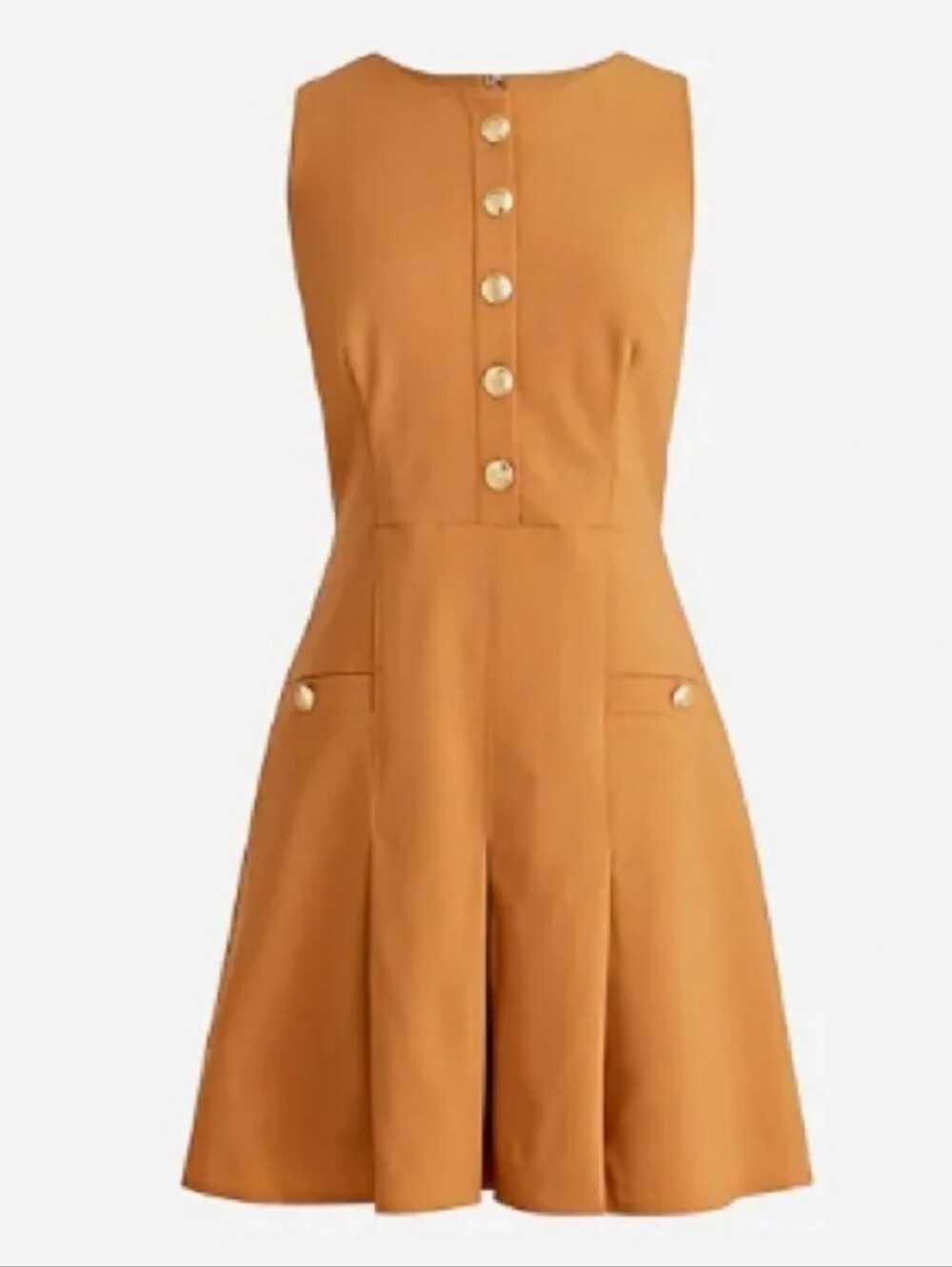 J. Crew Italian Tollegno Wool Mini Dress Sz 4 Mustard Yellow Luxury Office Chic